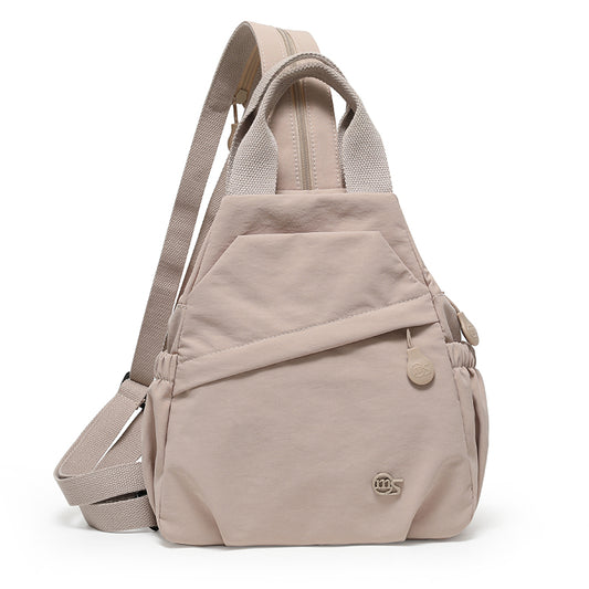 Women's Lightweight Water-Resistant Crossbody Sling Bag – Multi-Pocket Everyday Shoulder Purse with Top Handle & Detachable Straps