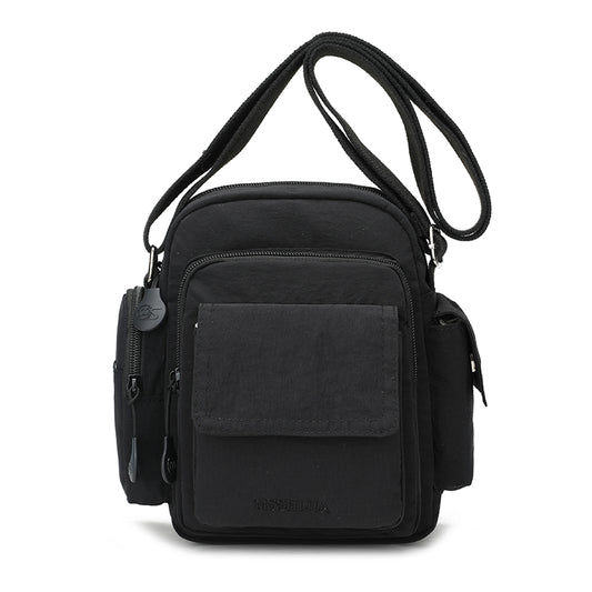 Unisex Mini Waterproof Messenger Bag - Compact Small Crossbody Shoulder Bag for Travel & Daily Essentials