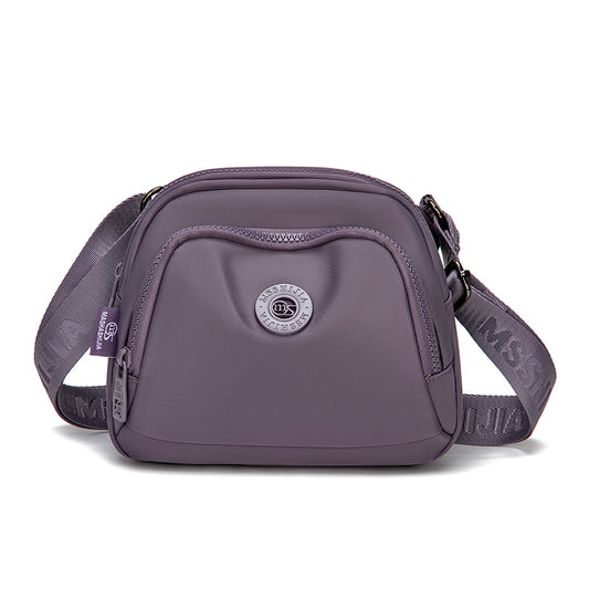 Water-Resistant Nylon Multi Pocket Mini Everyday Crossbody Shoulder Bag