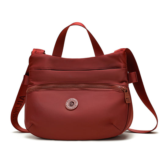 Waterproof Multi-Pocket Crossbody Bag – Lightweight Small Shoulder Tote & Handbag for Women
