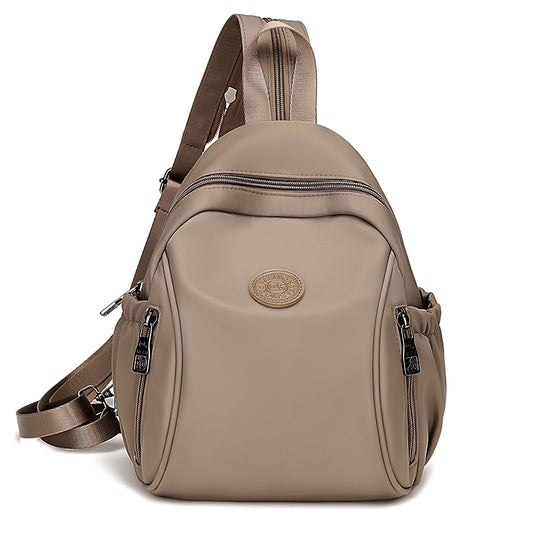 Women's Lightweight Water-Repellent Compact Crossbody Bag – Multi-Pocket Daily Shoulder Purse with Adjustable Strap