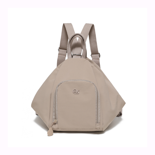Multifunctional Geometric Mini Backpack & Crossbody Bag - Lightweight Waterproof Travel Purse