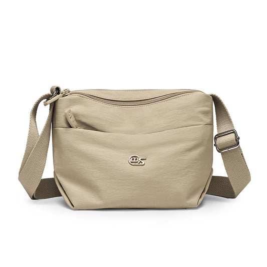 Waterproof Multi-Pocket Crossbody Bag – Lightweight Casual Shoulder Purse for Women Fits 6.7" Phone