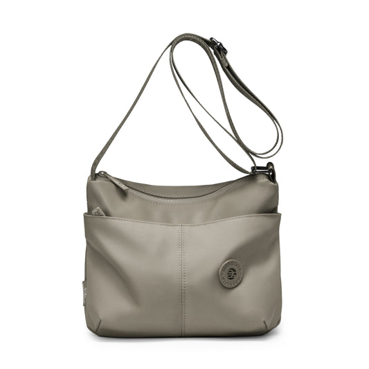 Waterproof Nylon Crossbody Bag - Multi-Pocket Large Capacity Shoulder Purse for Women