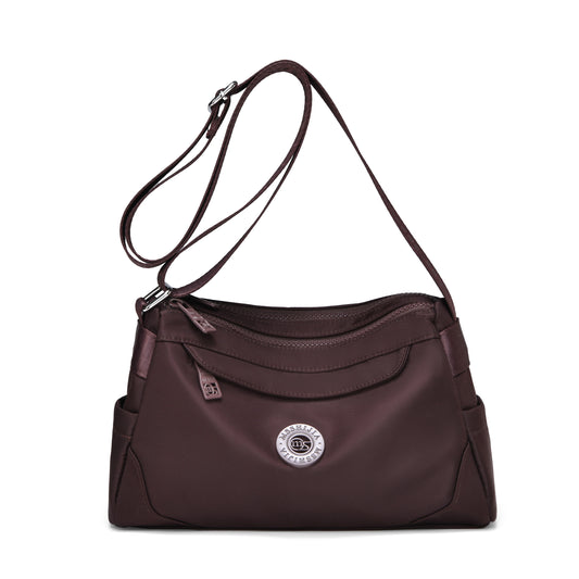 Waterproof Multi Pocket Mini Women Nylon Crossbody Shoulder Travel Purs
