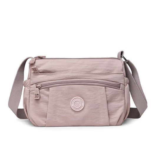 Waterproof Multi-Pocket Crossbody Bag – Lightweight Casual Shoulder Purse for Women Fits 6.7" Phone