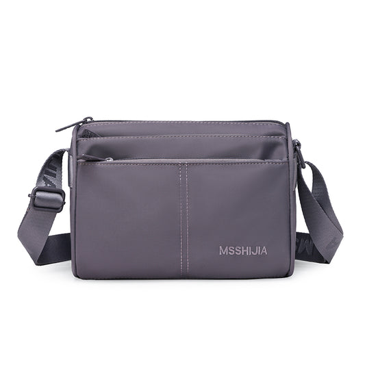 Casual Waterproof Nylon Crossbody Bag for Women – Multi-Pocket Lightweight Shoulder Purse & Travel Daily Handbag