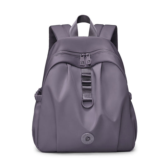 Women's Lightweight Water-Resistant Casual Backpack – Stylish Daily Travel Daypack with Anti-Theft Back Pocket