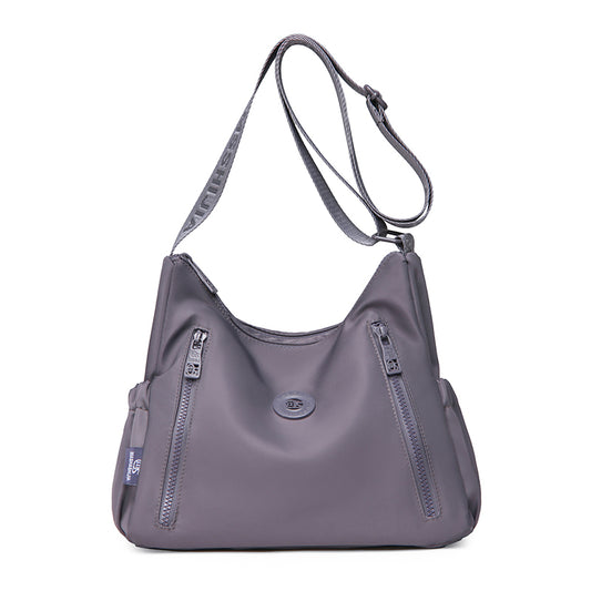 Multi-Pocket Waterproof Nylon Hobo Bag – Lightweight Crossbody & Shoulder Purse for Women
