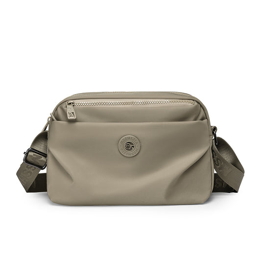 Waterproof Multi-Pocket Crossbody Bag – Lightweight Casual Shoulder Purse for Women Fits 6.7" Phone