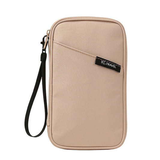 Travel Passport Wallet & Crossbody Document Organizer Case