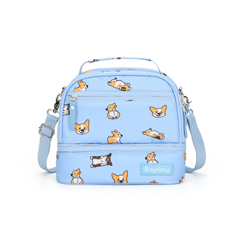 Cute Corgi lunch bag Leakproof School Lunch Bag for student Office Work Picnic Beach