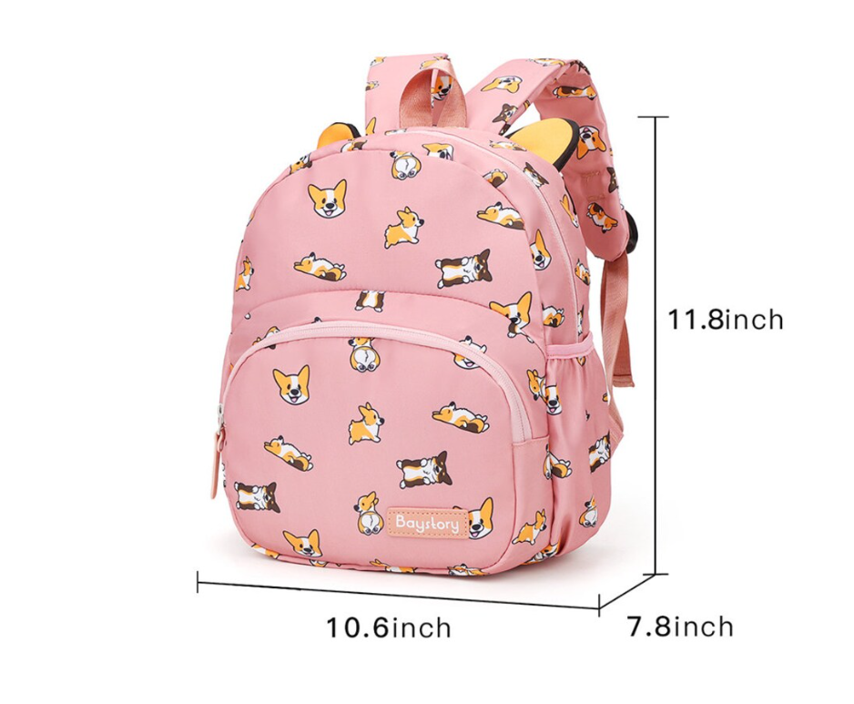 Cute Corgi Dog Backpacks for Girls Boys School Backpack School Bags for Women Men Teens
