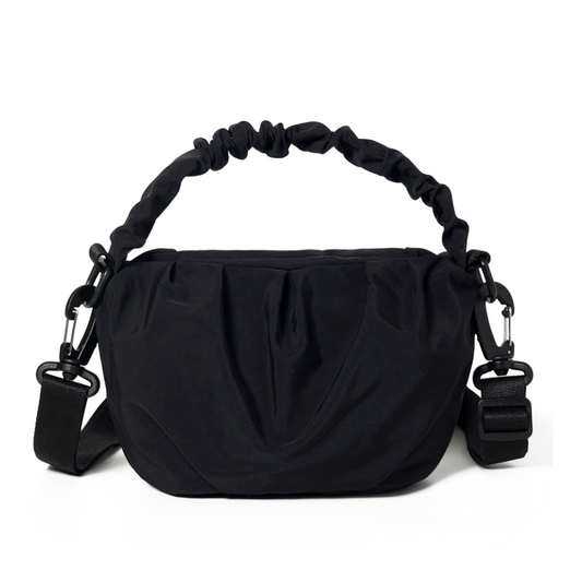 Waterproof Nylon Pleated Cloud Mini Dumpling Scrunchie Crossbody Purse